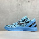 unisex size NK Kobe Bryant six VI Protro blue CNY combat basketball sneakers with shoes box