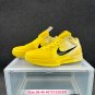 adults & youth unisex Bryant IV CHBL zoom low comfortable yellow Basketball Sneakers with Shoes boxs