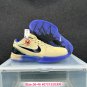 adults & youth unisex Bryant IV golden purple black zoom low Basketball Sneakers with Shoes boxs