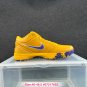 adults & youth unisex Bryant IV draft day pack zoom yellow Basketball Sneakers with Shoes boxs