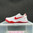 adults & youth unisex Bryant VIII white red Basketball Sneakers with Shoes boxs