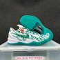 adults & youth unisex Bryant VIII aqua low Comfort Basketball Sneakers with Shoes boxs