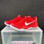 adults & youth unisex Bryant VIII red white low Comfort Basketball Sneakers with Shoes boxs