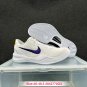 adults & youth unisex Bryant VIII white purple gold Basketball Sneakers with Shoes boxs