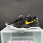 adults & youth unisex Bryant VIII black gold purple low Basketball Sneakers with Shoes boxs