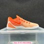 adults & youth unisex Bryant IX orange white low Basketball Sneakers with Shoes boxs