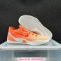 adults & youth unisex Bryant IX orange white low Basketball Sneakers with Shoes boxs