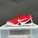 adults & youth unisex Bryant IX elite red white black low Basketball Sneakers with Shoes boxs