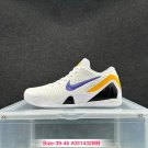 adults & youth unisex Bryant IX lakers white low Basketball Sneakers with Shoes boxs