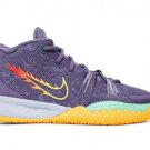 adults & youth unisex Irving VII daybreak purple yellow combat Basketball Sneakers with Shoes boxs
