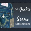 Jeans ~ eBay Listing Template / Auction Template