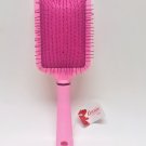 New Annie Pro Pink Wet/Dry Pain Free Detangle Condition Paddle Cushion Brush