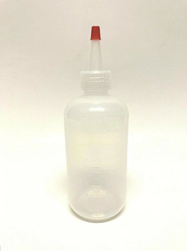 Red Top Hair Dye, Oil, Treatment 8oz Applicator Bottle w/ Scale