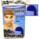 2pcs Mr. Durag Breathable Stocking Wave Cap - Navy Blue