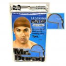 2pcs Mr. Durag Breathable Stocking Wave Cap - Sky Blue