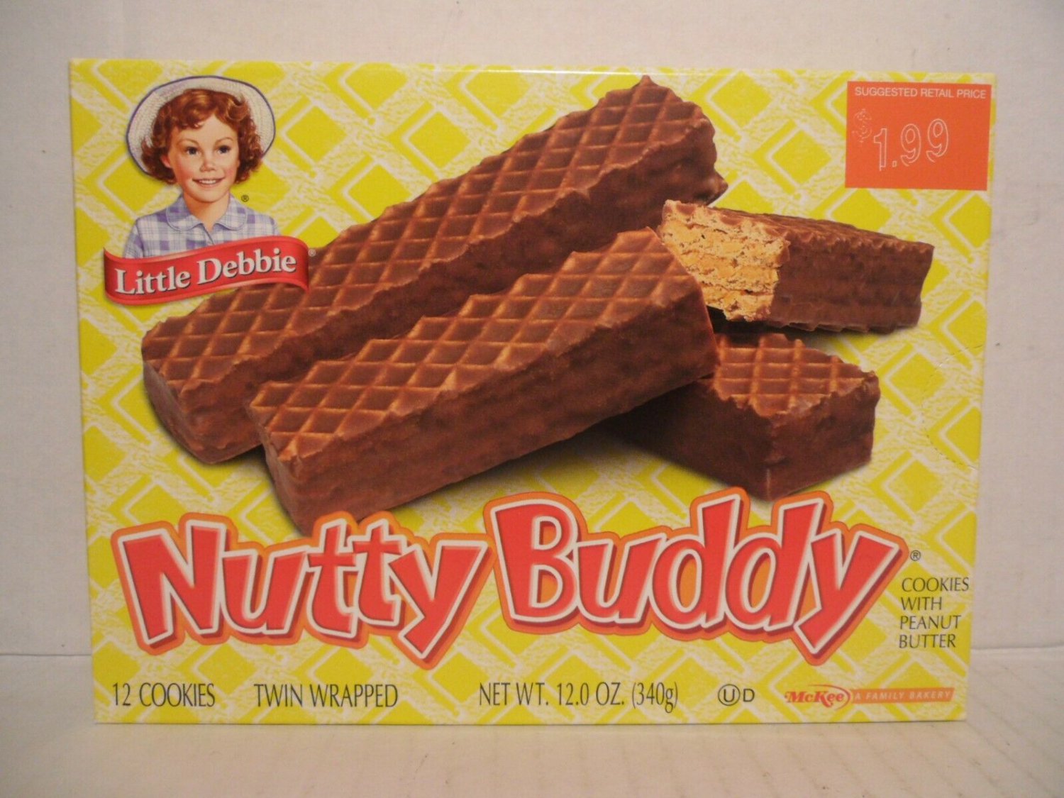 Little Debbie Snack Cakes Nutty Bars 24 Bars (2) Boxes