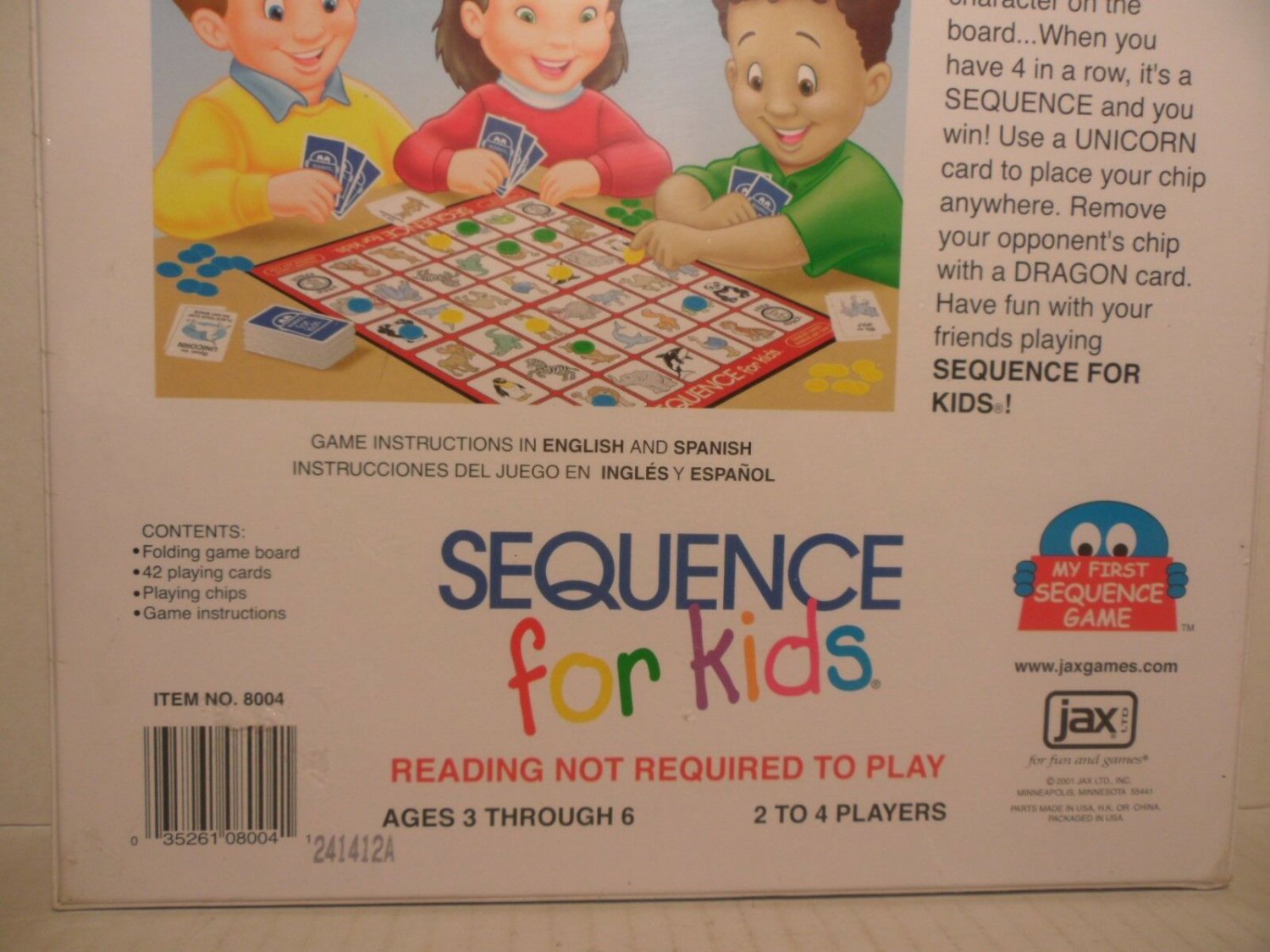 sequence game rules 4 players