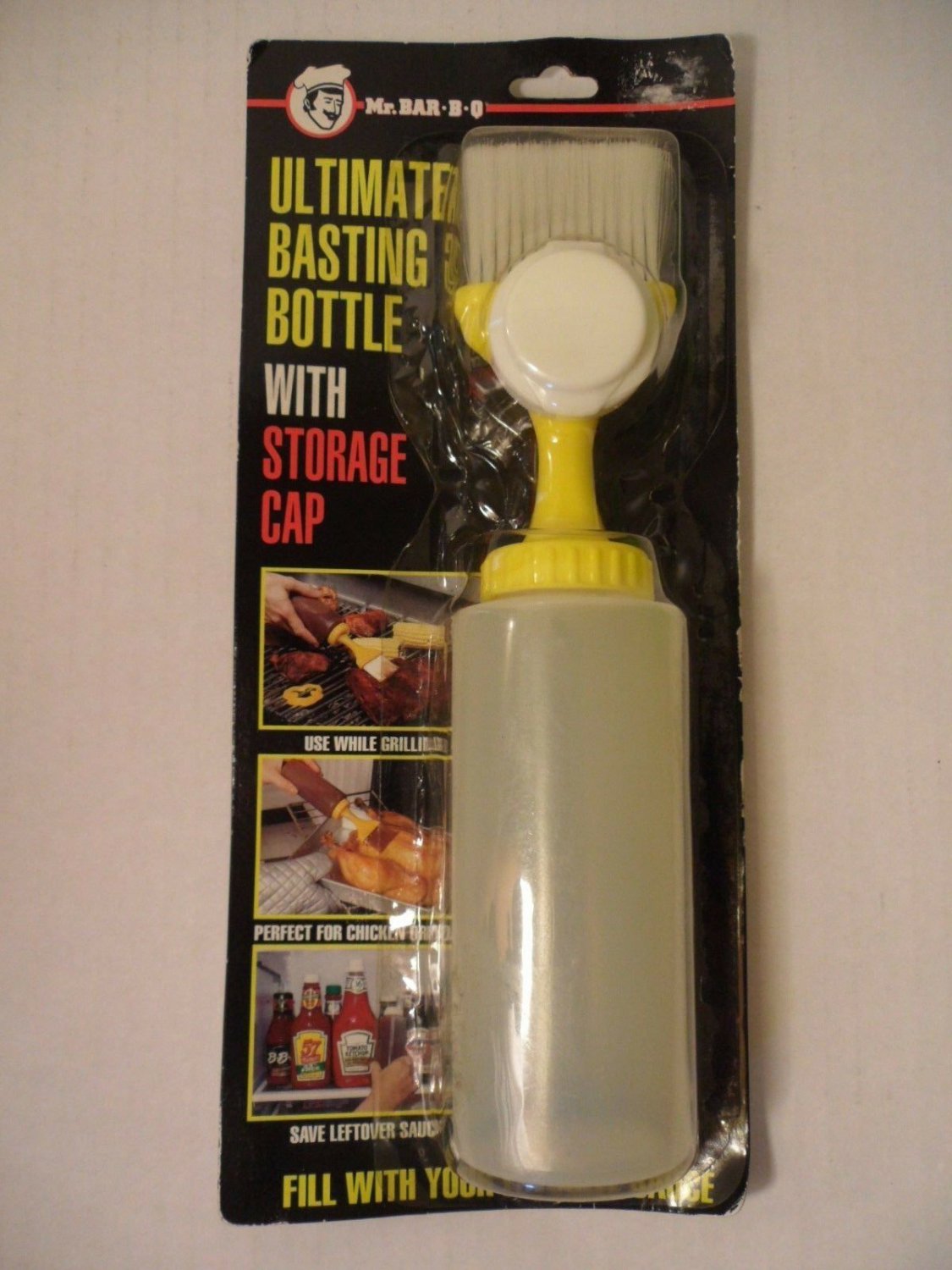 Mr.BARBQ Ultimate Basting Bottle with Storage Cap