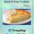37 Tempting Impossible Pie Recipes Ebook