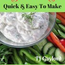 37 Yummy Dill Dip Recipes Ebook