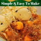 37 Delectable Homemade Peach Crisp Recipes Ebook