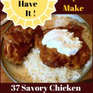 37 Savory Chicken Slow Cooker Recipes Ebook