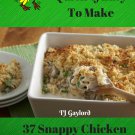 37 Snappy Chicken Noodle Casserole Recipes Ebook