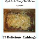 37 Delicious Trending Cabbage Casserole Recipes Ebook