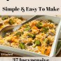 Inexpensive Broccoli Casserole Recipes Ebook