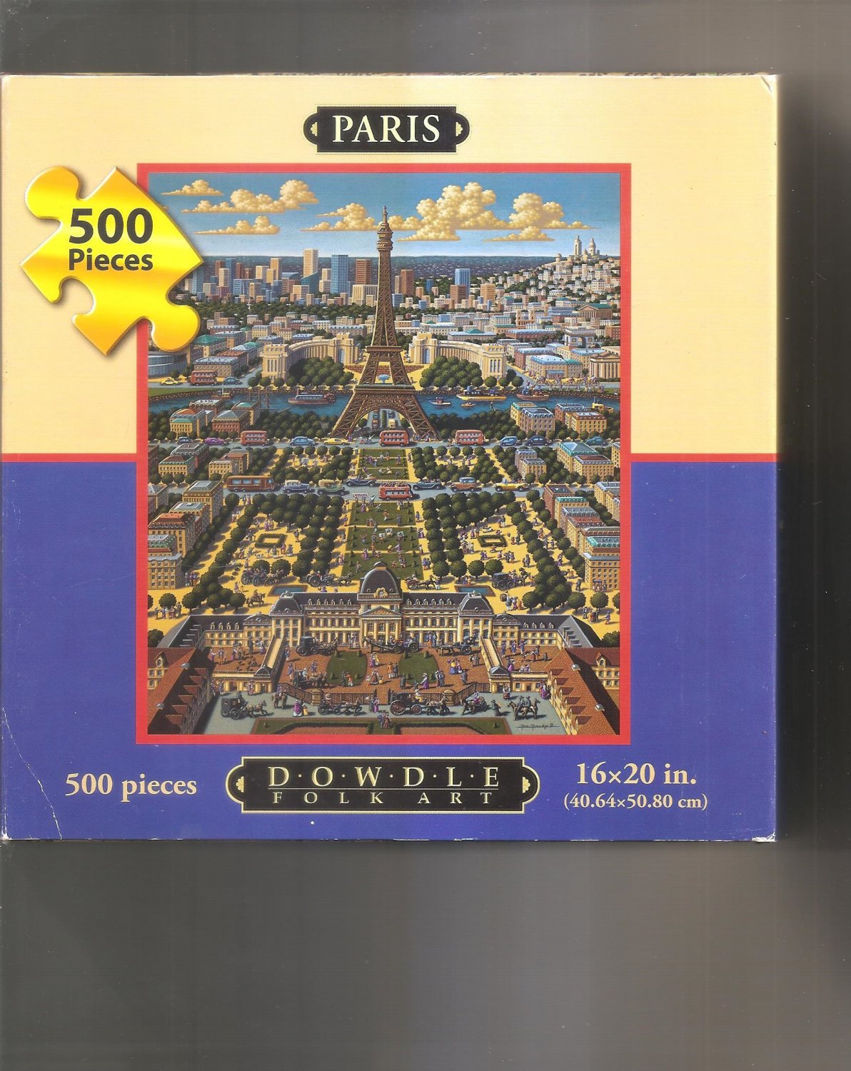 Dowdle Jigsaw Puzzle Paris 500 Piece New & Sealed