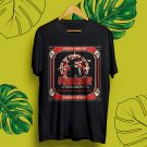 AVATAR THE GREAT METAL CIRCUS LATIN AMERICA TOUR 2024.AVATAR TOUR.UNISEX FRONT BLACK TEE CS81