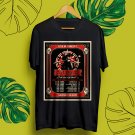 AVATAR THE GREAT METAL CIRCUS LATIN AMERICA TOUR DATE 2024.AVATAR TOUR.UNISEX FRONT BLACK TEE CS81