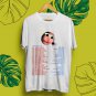 BEN HOWARD IS IT? TOUR DATE 2024.BEN HOWARD TOUR.UNISEX FRONT WHITE TEE CS82