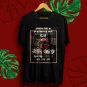 CHAOS & CARNAGE TOUR DATE 2024.CHAOS & CARNAGE TOUR.UNISEX FRONT BLACK TEE CS81