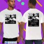 DAVID GILMOUR LUCK AND STRANGE FALL TOUR 2024.DAVID GILMOUR TOUR.UNISEX WHITE TEE CS82
