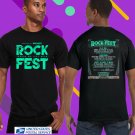 ROCKFEST MUSIC FESTIVAL 2024.ROCKFEST .UNISEX BLACK TEE CS81