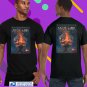 ARCH ENEMY IN FLAMES RSING FROM NORTH EUROPE TOUR 2024. ARCH ENEMY TOUR. UNISEX BLACK TEE CS81