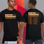 BURTON CUMMING & HIS BAND 60TH ANNIV TOUR 2024.BURTON CUMMING TOUR. UNISEX BLACK TEE CS81