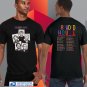 CROWDED HOUSE GRAITY STAIRS N.AMERICA TOUR 2024. CROWDED HOUSE. UNISEX BLACK TEE CS81