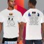 AIR MOON SAFARI NORTH AMERICA TOUR 2024. AIR TOUR. UNISEX WHITE TEE CS81