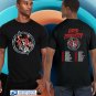 RISE AGAINST FLL N.AMERICAN TOUR 2024. RISE AGAINST TOUR. UNISEX BLACK TEE CS81