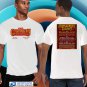 GLASTONBURY MUSIC FESTIVAL UK 2025. GLASTONBURY. UNISEX WHITE TEE CS81