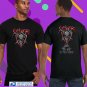 SLAYER UNITED KINGDOM TOUR 2025. SLAYER. UNISEX BLACK TEE CS81
