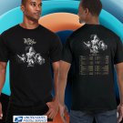 WOLF ALICE THE CLEARING WORLD TOUR 2025. WOLF ALICE. UNISEX BLACK TEE CS81