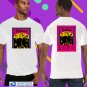 THE DAMNED FINAL DAMNATION 50TH WORLD TOUR 2026. THE DAMNED. UNISEX WHITE TEE CS81