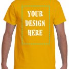 SCREEN PRINTED CUSTOM T-SHIRT / BOTH SIDES / MULTI COLORS PRINT | DTG PRINTING
