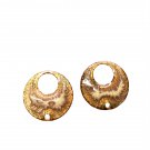 Artisan Enamel Hoop Charms