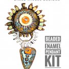 Beaded Enamel Dagger Pendant Kit K4