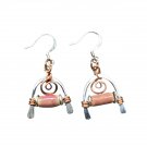 Sunrise Arch - Artisan Made Spiral  Earrings