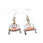 Sunrise Arch - Artisan Made Spiral  Earrings